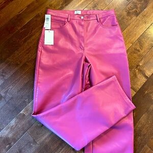 NWT. Melina faux leather